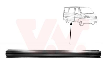VAN WEZEL Sponda laterale 1747110