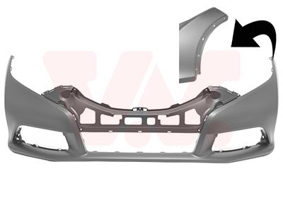VAN WEZEL Paraurti 2586574