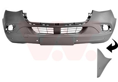 VAN WEZEL Paraurti 2973573