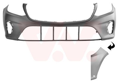 VAN WEZEL Paraurti 3069575