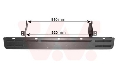 VAN WEZEL Paraurti 3075530