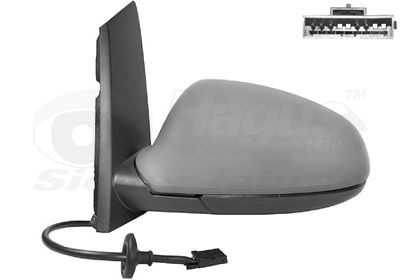 VAN WEZEL Specchio retrovisore esterno 3749807