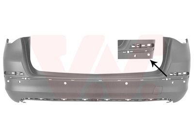 VAN WEZEL Paraurti 3753549