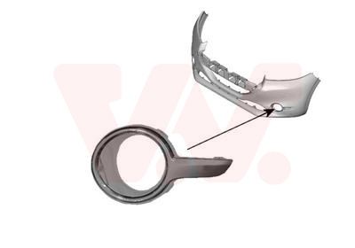 VAN WEZEL Griglia di ventilazione, Paraurti 4034595