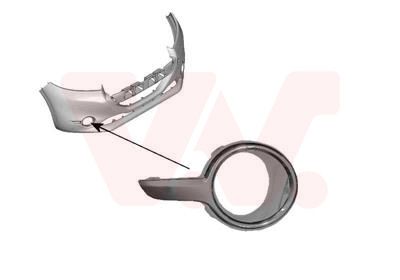 VAN WEZEL Griglia di ventilazione, Paraurti 4034596