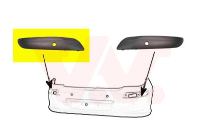 VAN WEZEL Modanatura decorativa/ protettiva, Paraurti 4042553
