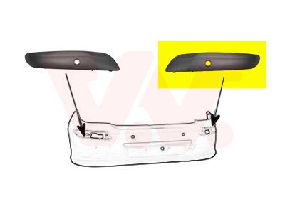 VAN WEZEL Modanatura decorativa/ protettiva, Paraurti 4042554
