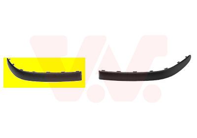 VAN WEZEL Modanatura decorativa/ protettiva, Paraurti 4325584