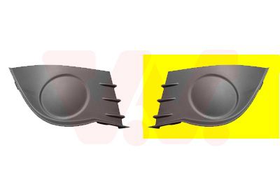 VAN WEZEL Griglia di ventilazione, Paraurti 4331591