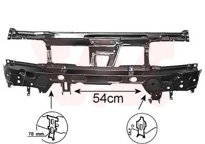 VAN WEZEL Pannellatura anteriore 4912678