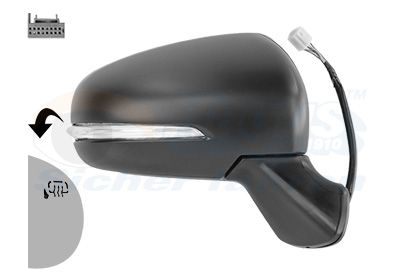 VAN WEZEL Specchio retrovisore esterno 5265828