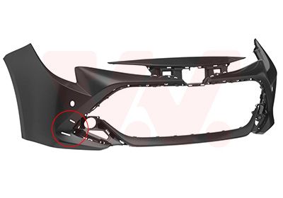 VAN WEZEL Paraurti 5423571