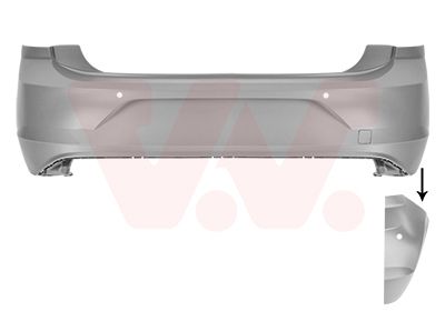 VAN WEZEL Paraurti 5751545