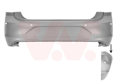 VAN WEZEL Paraurti 5751546