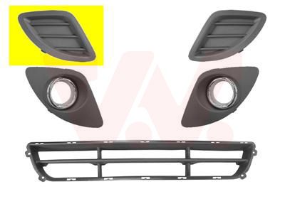 VAN WEZEL Griglia di ventilazione, Paraurti 8353592