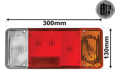 VAN WEZEL Luce posteriore 2810926