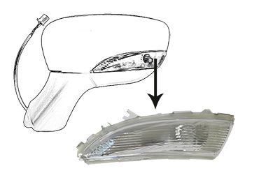 VAN WEZEL Indicatore direzione 4373915