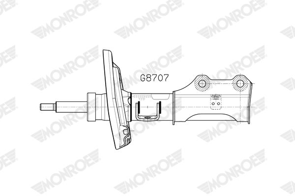 MONROE Ammortizzatore G8707