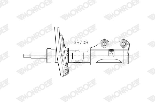 MONROE Ammortizzatore G8708