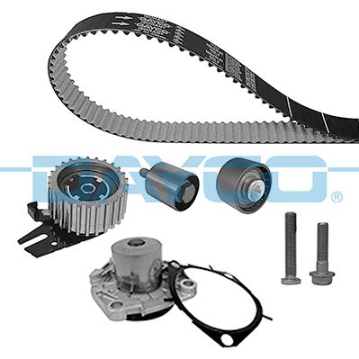 DAYCO Pompa acqua + Kit cinghie dentate KTBWP11910