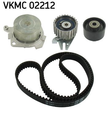 SKF Pompa acqua + Kit cinghie dentate VKMC 02212