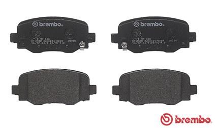 BREMBO Kit pastiglie freno, Freno a disco P 37 020