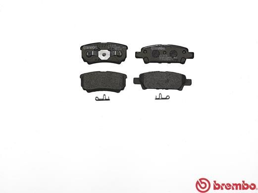 BREMBO Kit pastiglie freno, Freno a disco P 54 034