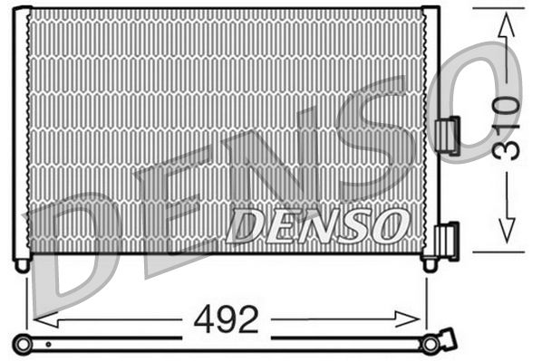 DENSO Condensatore, Climatizzatore DCN09071