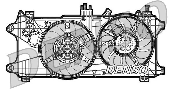 DENSO Ventola, Raffreddamento motore DER09027