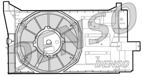 DENSO Ventola, Raffreddamento motore DER09050