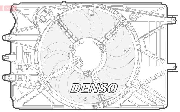 DENSO Ventola, Raffreddamento motore DER09070