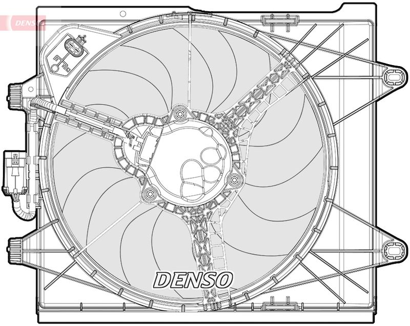 DENSO Ventola, Raffreddamento motore DER09096