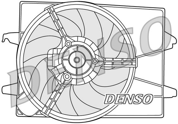 DENSO Ventola, Raffreddamento motore DER10003