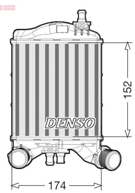DENSO Intercooler DIT09111