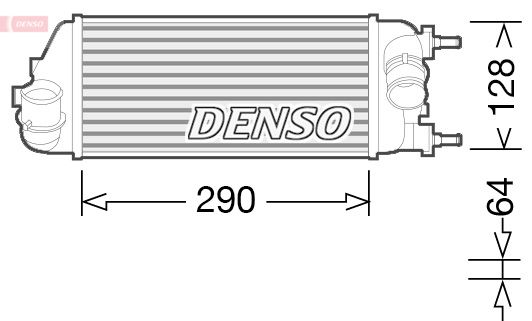 DENSO Intercooler DIT09115