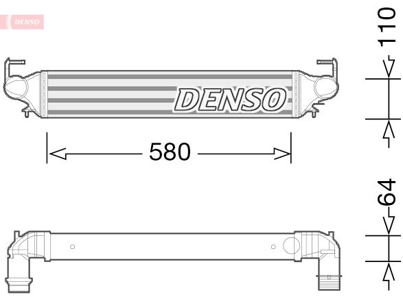 DENSO Intercooler DIT09118