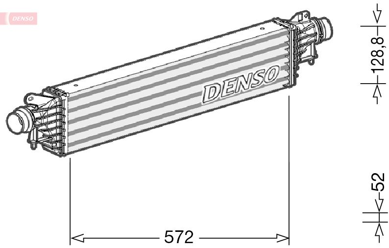 DENSO Intercooler DIT20007