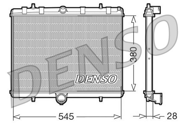 DENSO Radiatore, Raffreddamento motore DRM07060