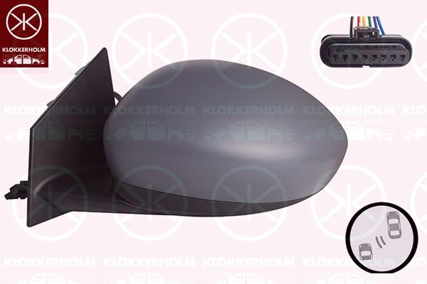 KLOKKERHOLM Specchio retrovisore esterno 20101043