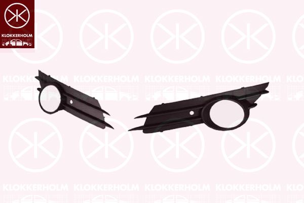 KLOKKERHOLM Griglia di ventilazione, Paraurti 5024912