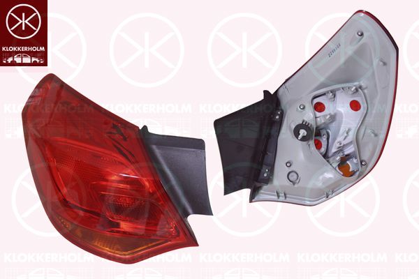 KLOKKERHOLM Luce posteriore 50530711