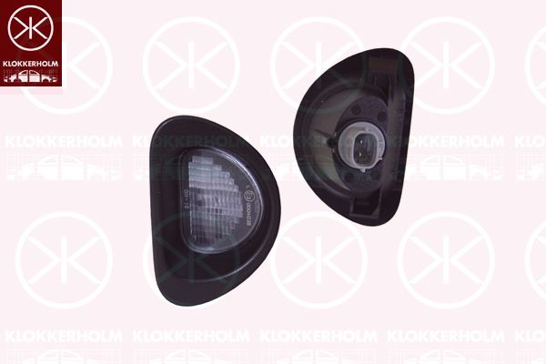KLOKKERHOLM Luce targa 55010850