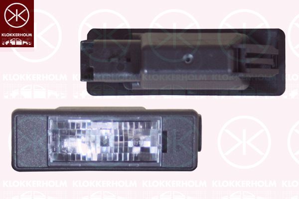 KLOKKERHOLM Luce targa 55190850