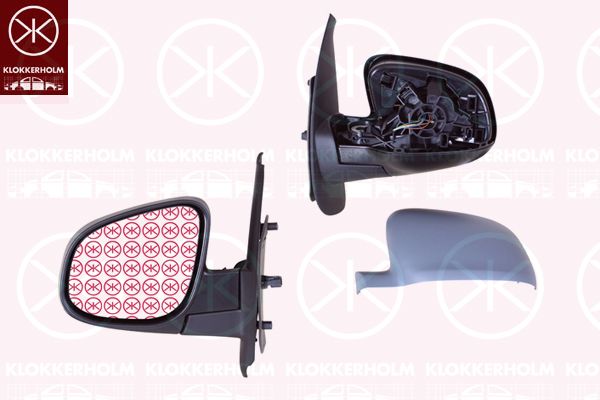 KLOKKERHOLM Specchio retrovisore esterno 60111034
