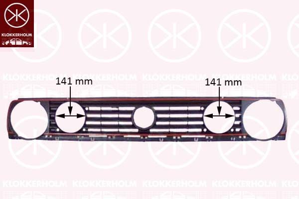 KLOKKERHOLM Griglia radiatore 9521996