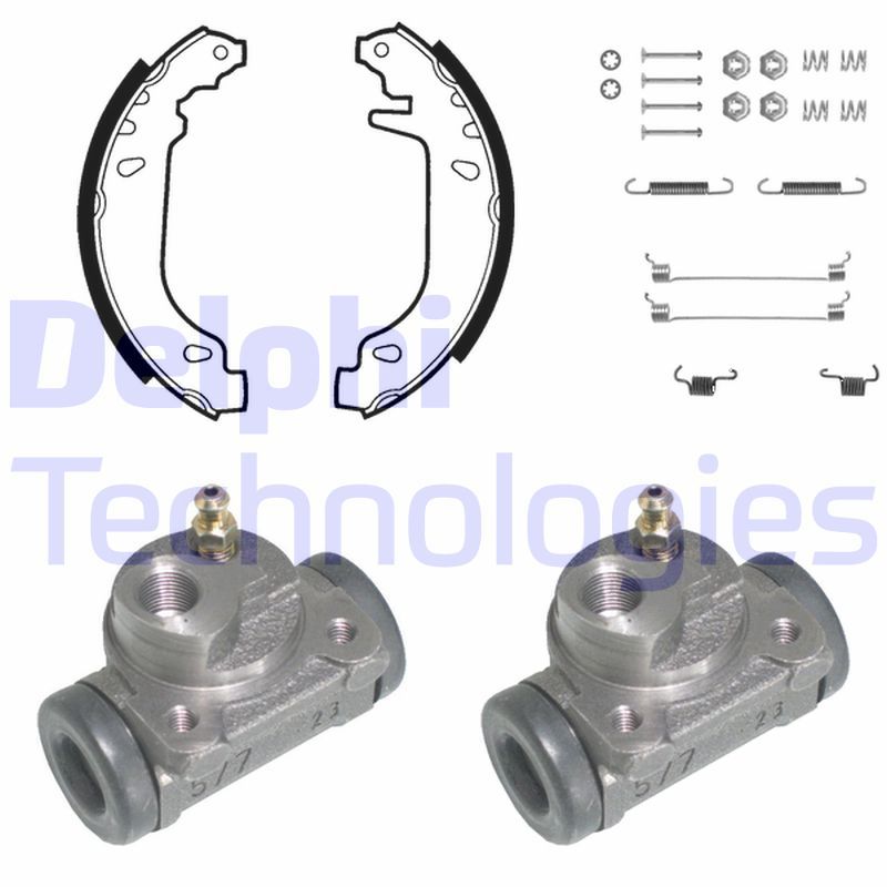 DELPHI Kit ganasce freno 829