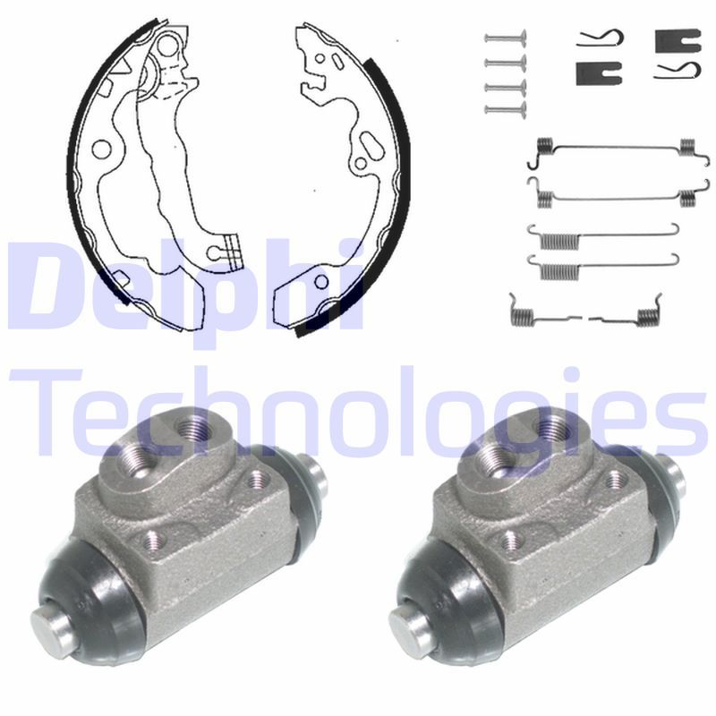 DELPHI Kit ganasce freno 935