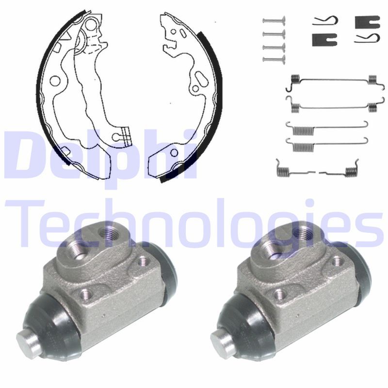 DELPHI Kit ganasce freno 936