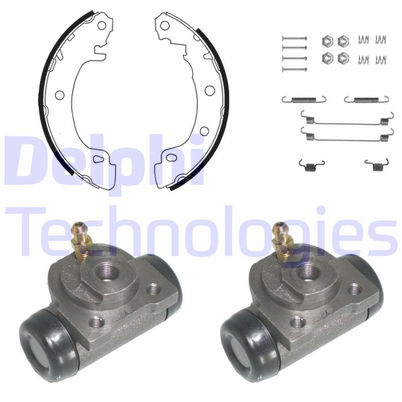 DELPHI Kit ganasce freno 981