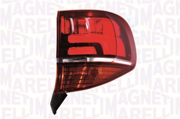 MAGNETI MARELLI Luce posteriore 710815040016